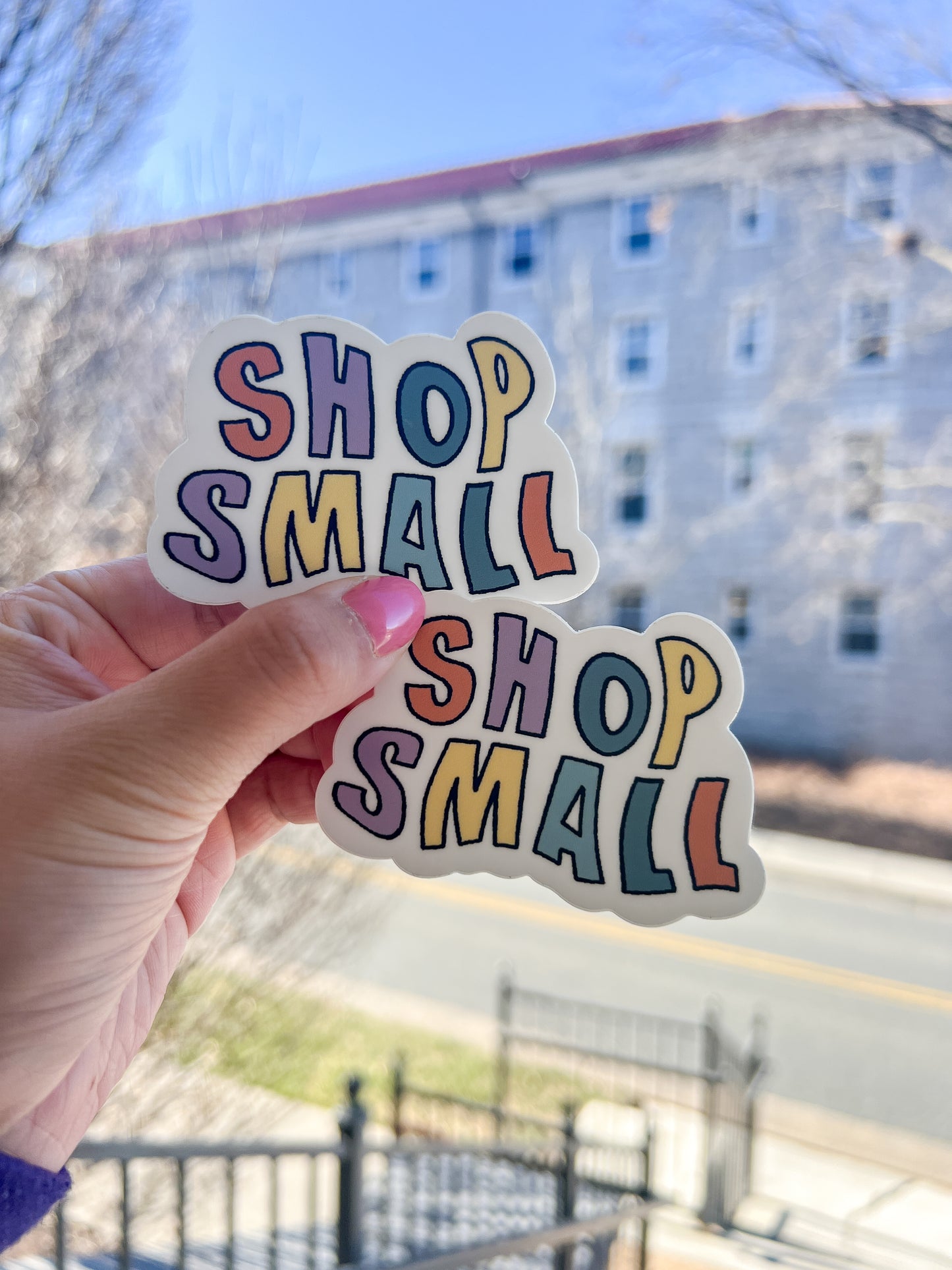 Shop Small Sticker