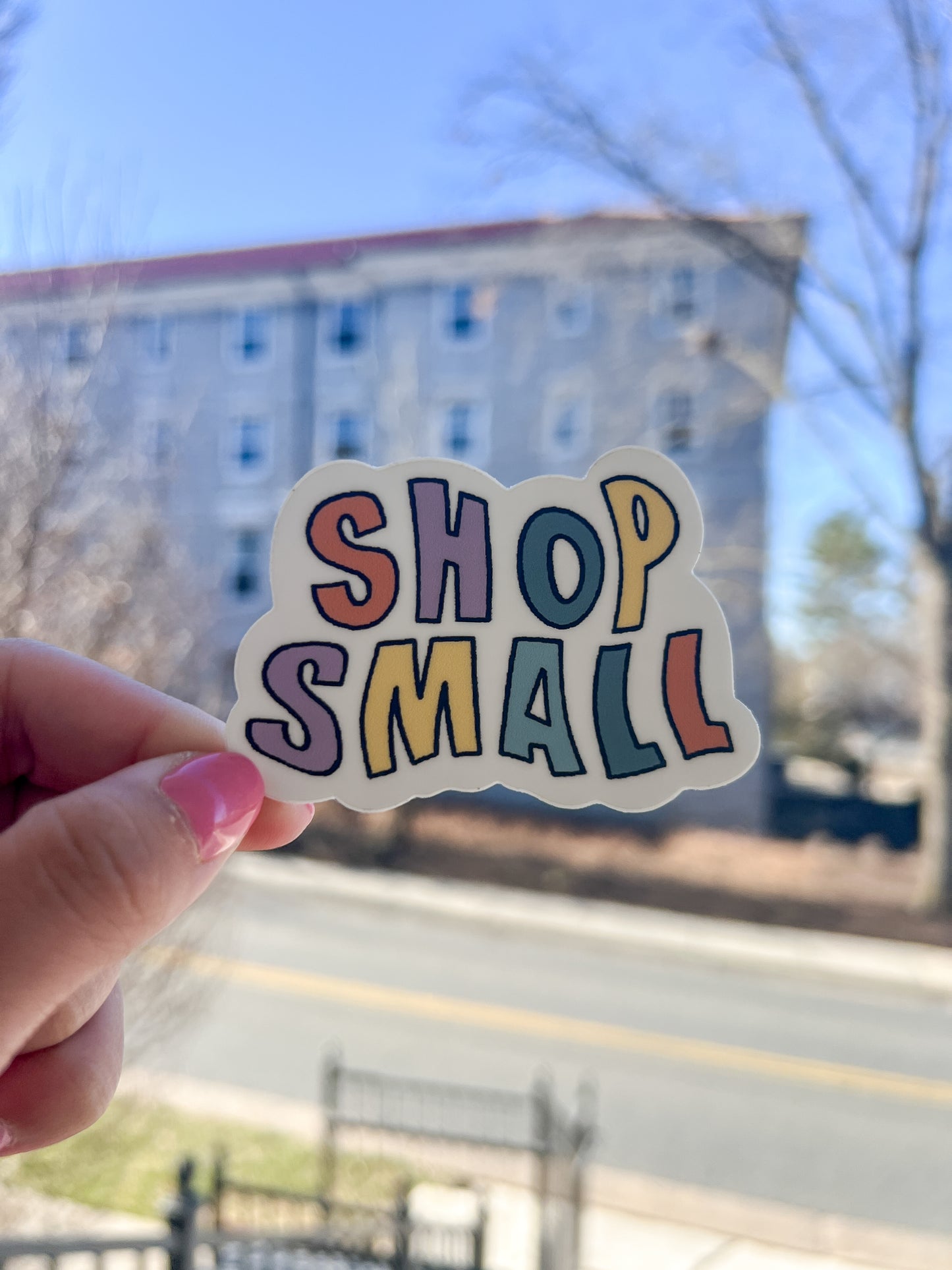 Shop Small Sticker