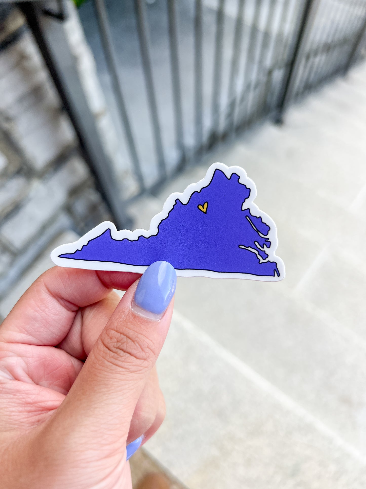 VA State Sticker