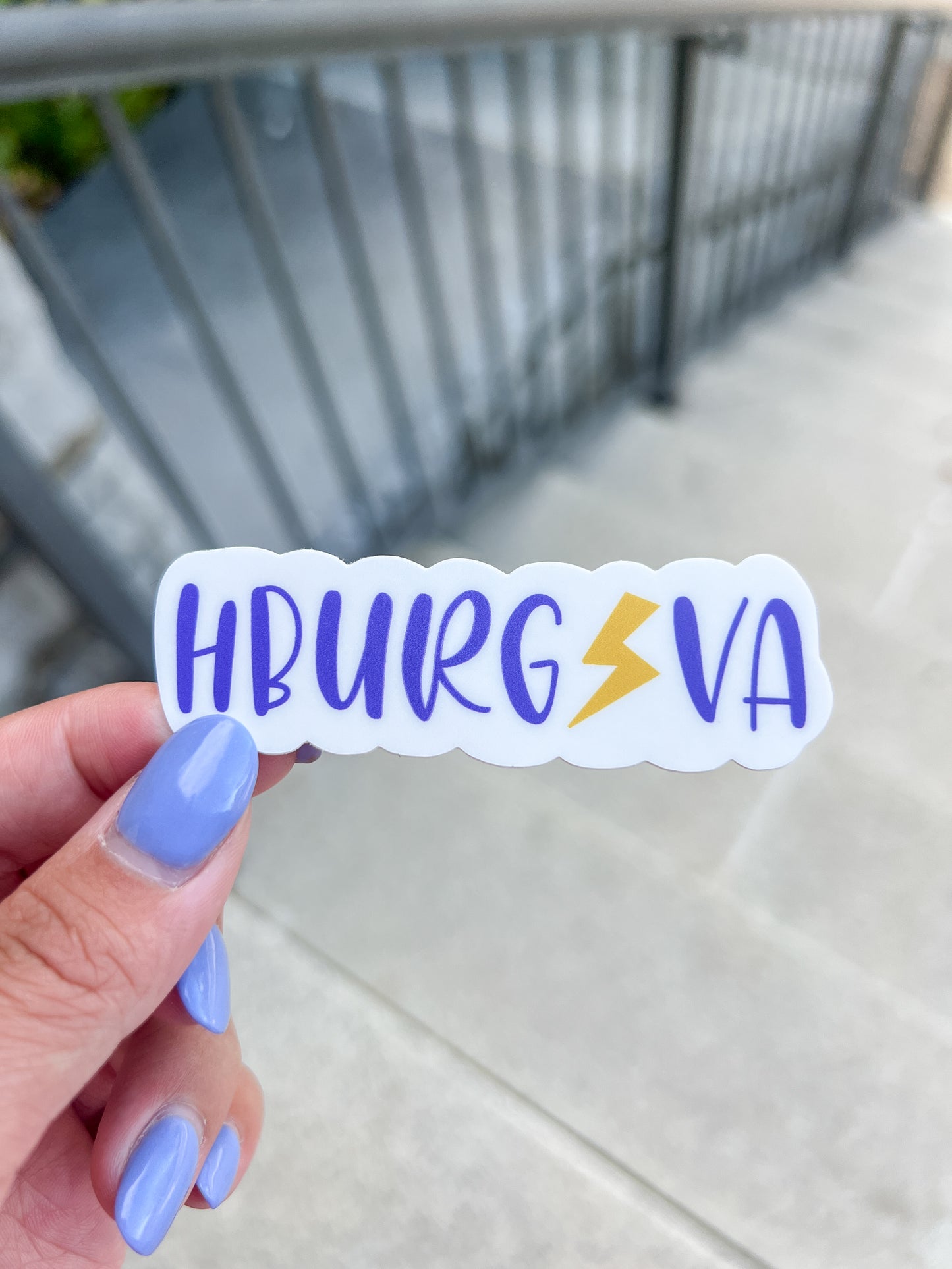 HBURG VA Sticker