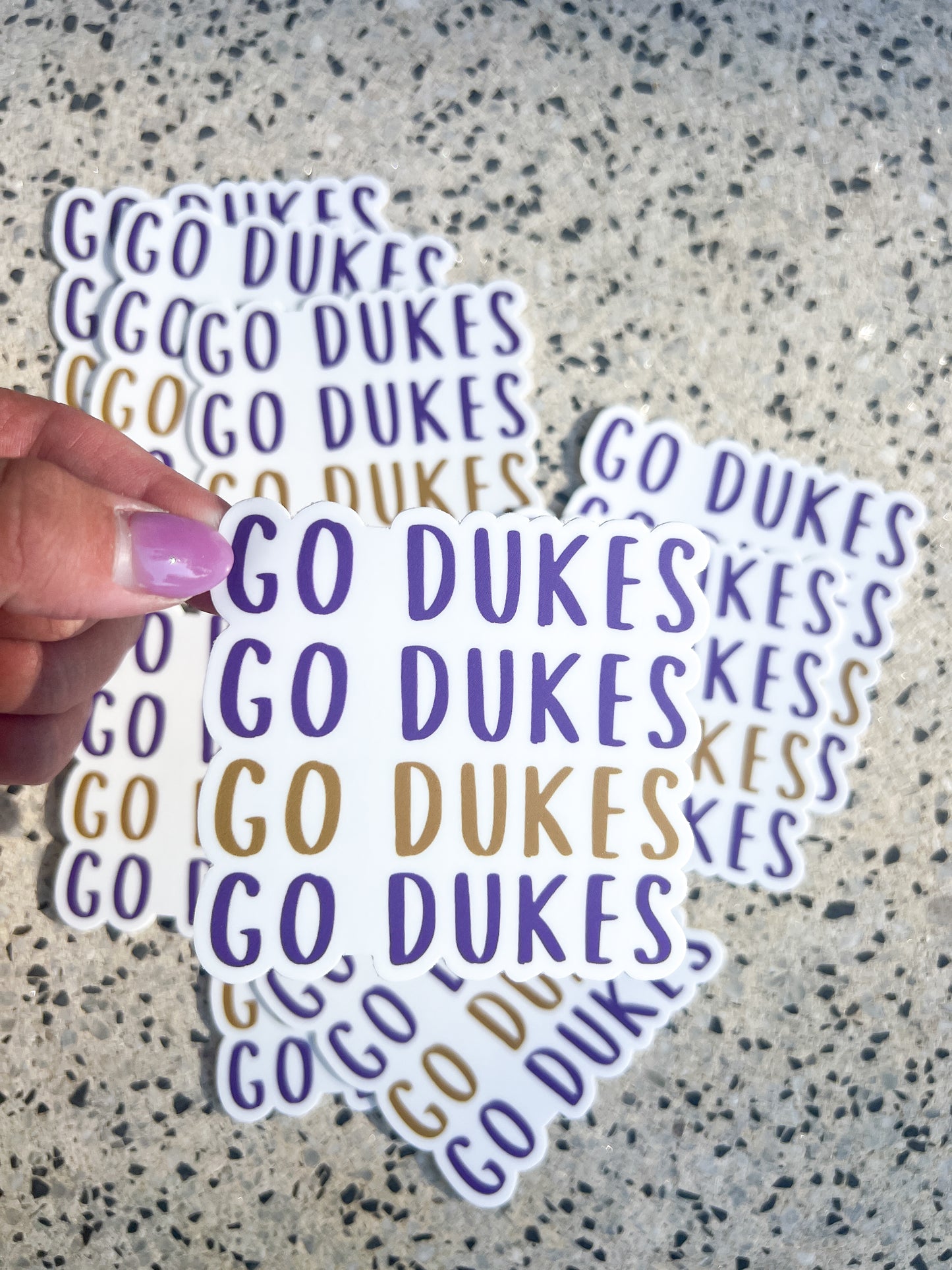 Go Dukes Sticker