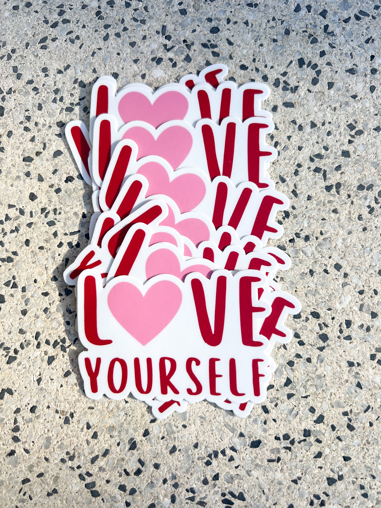 Love Yourself Sticker