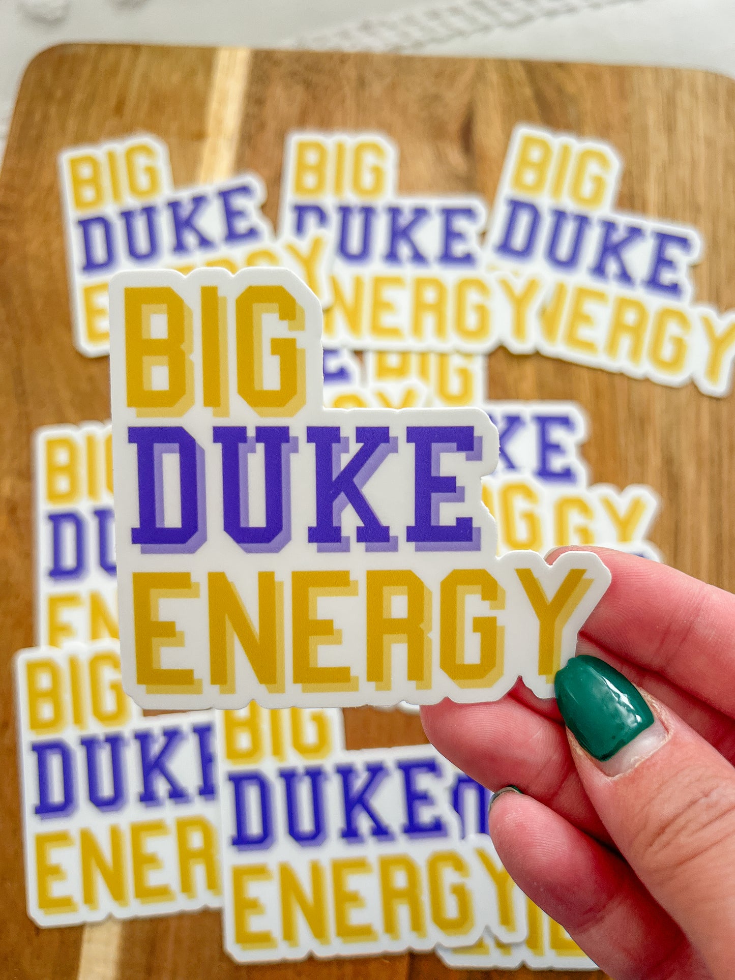 Big Duke Energy Sticker