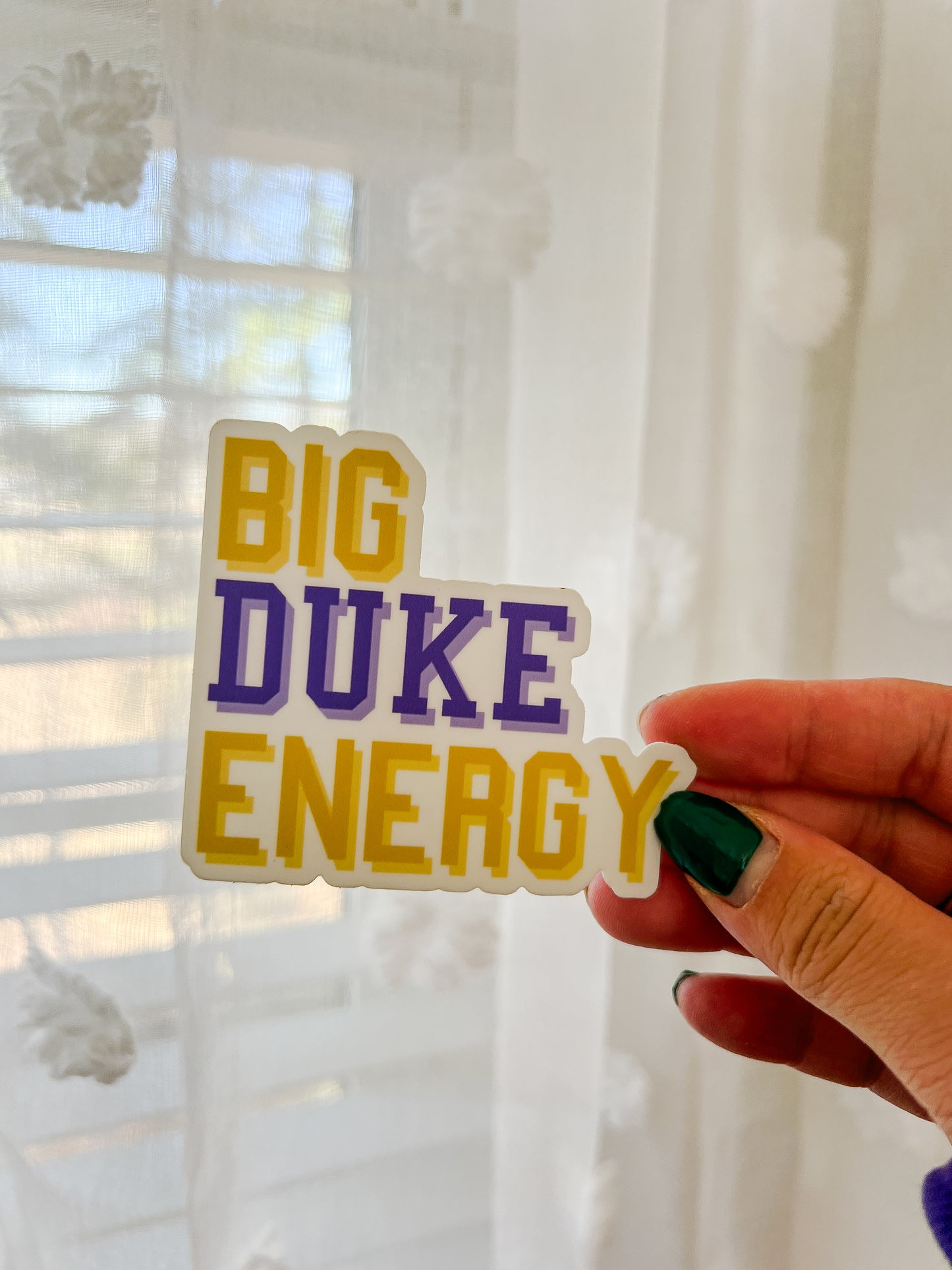 Big Duke Energy Sticker