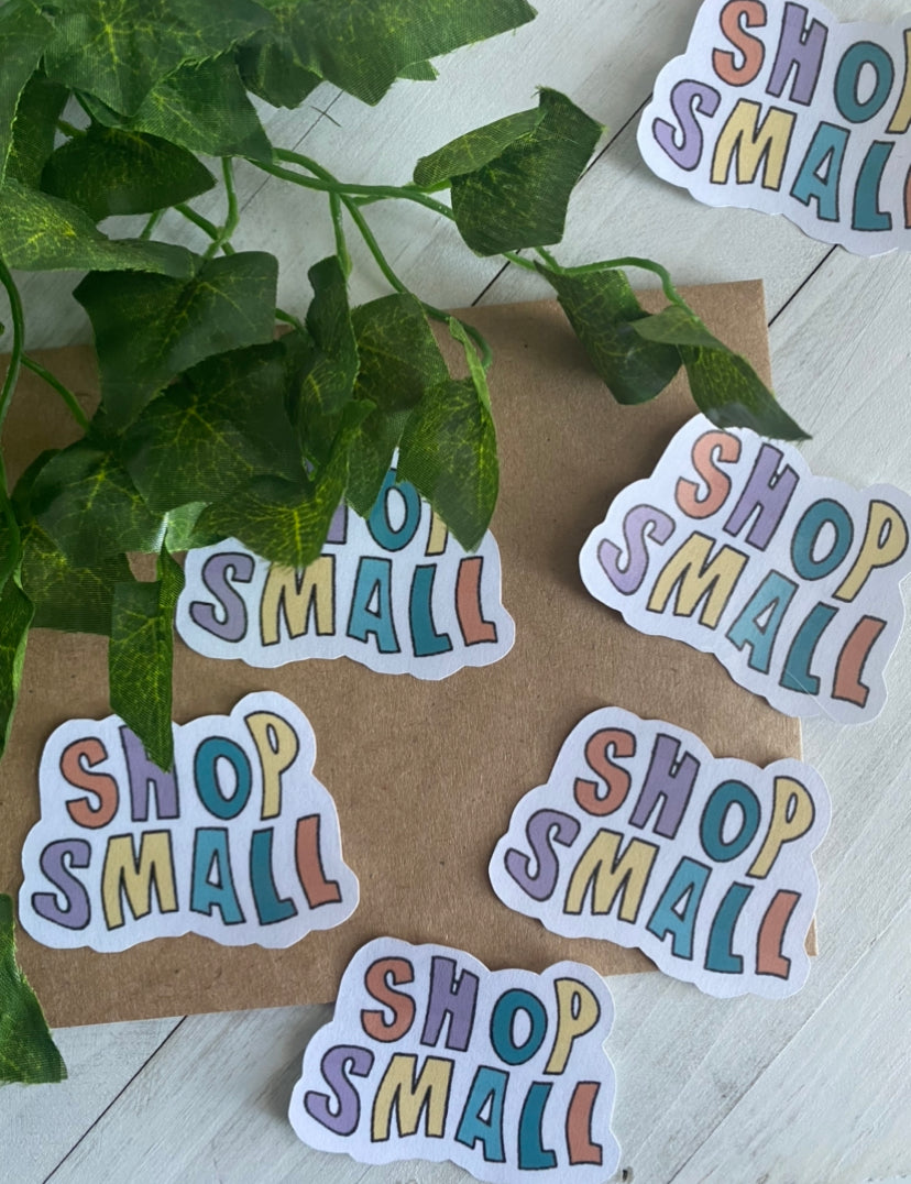 Shop Small Sticker