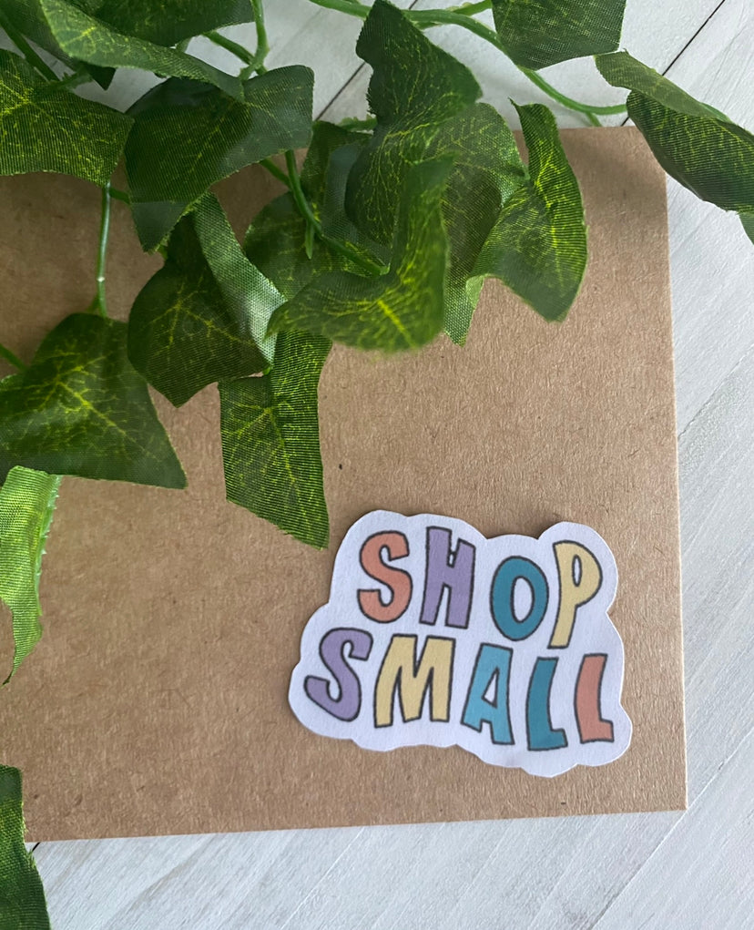 Shop Small Sticker