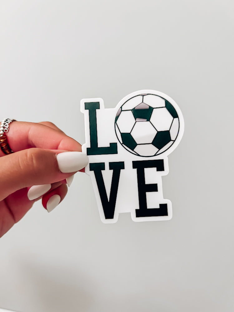 Soccer LOVE Sticker