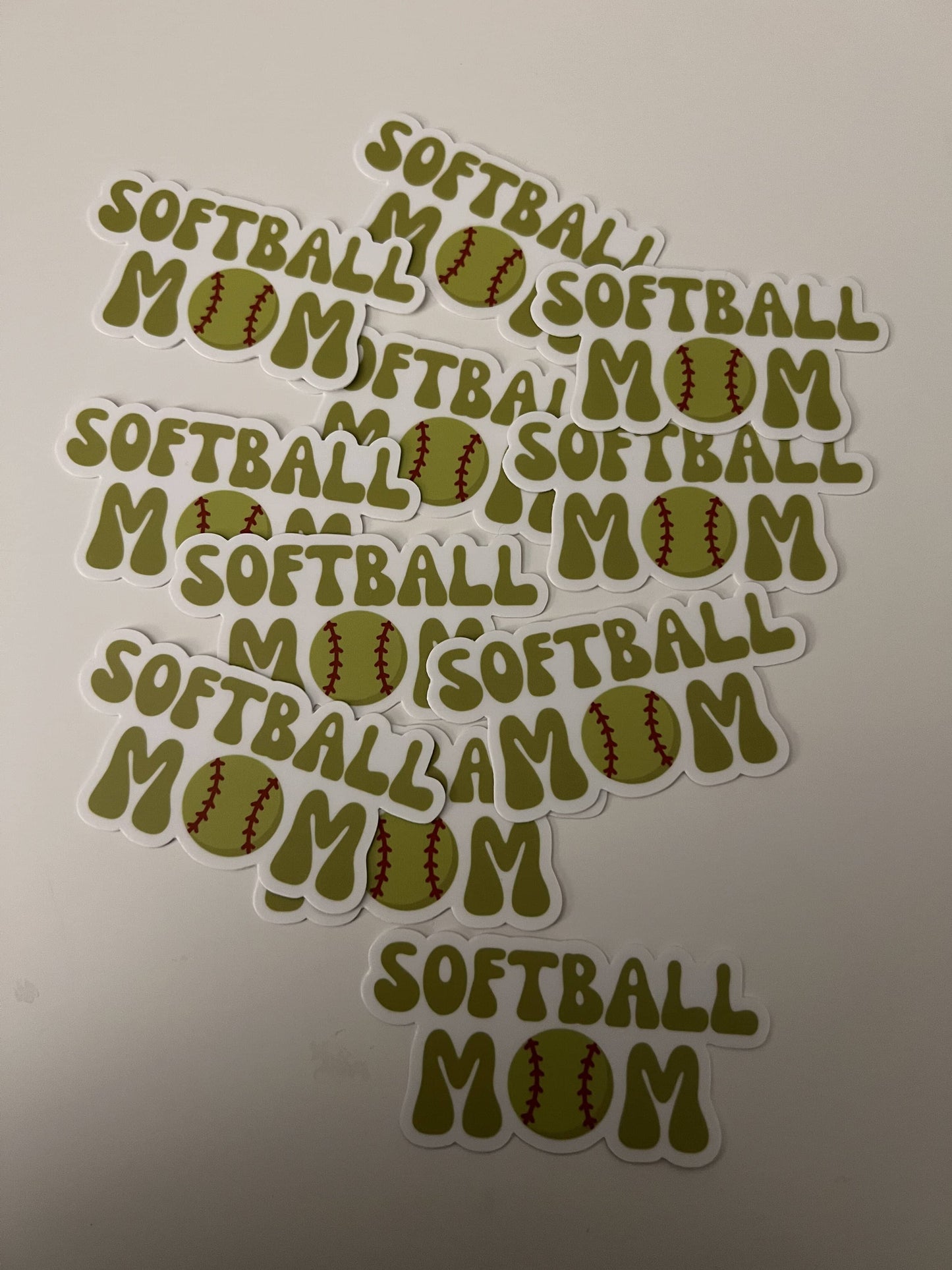 Softball Mom Sticker