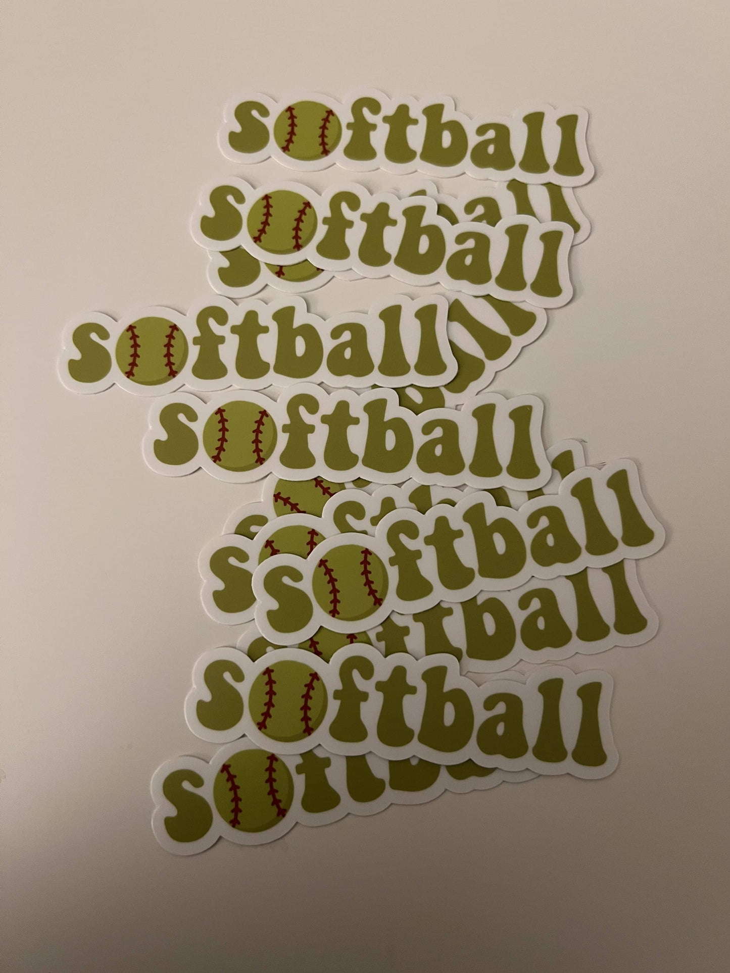 Softball Sticker