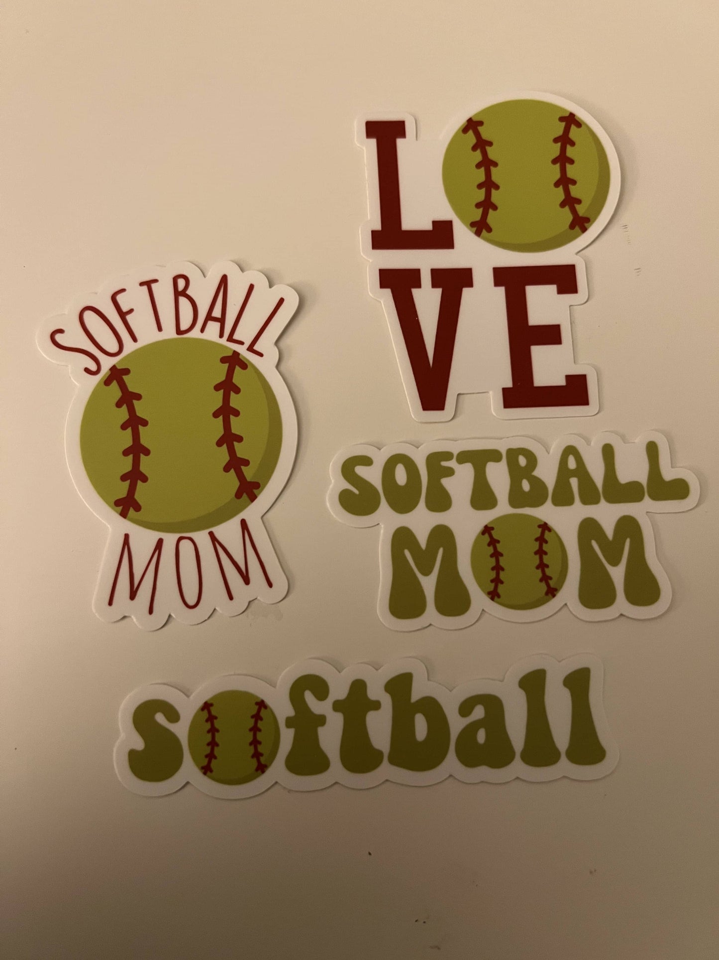 Softball Sticker Pack